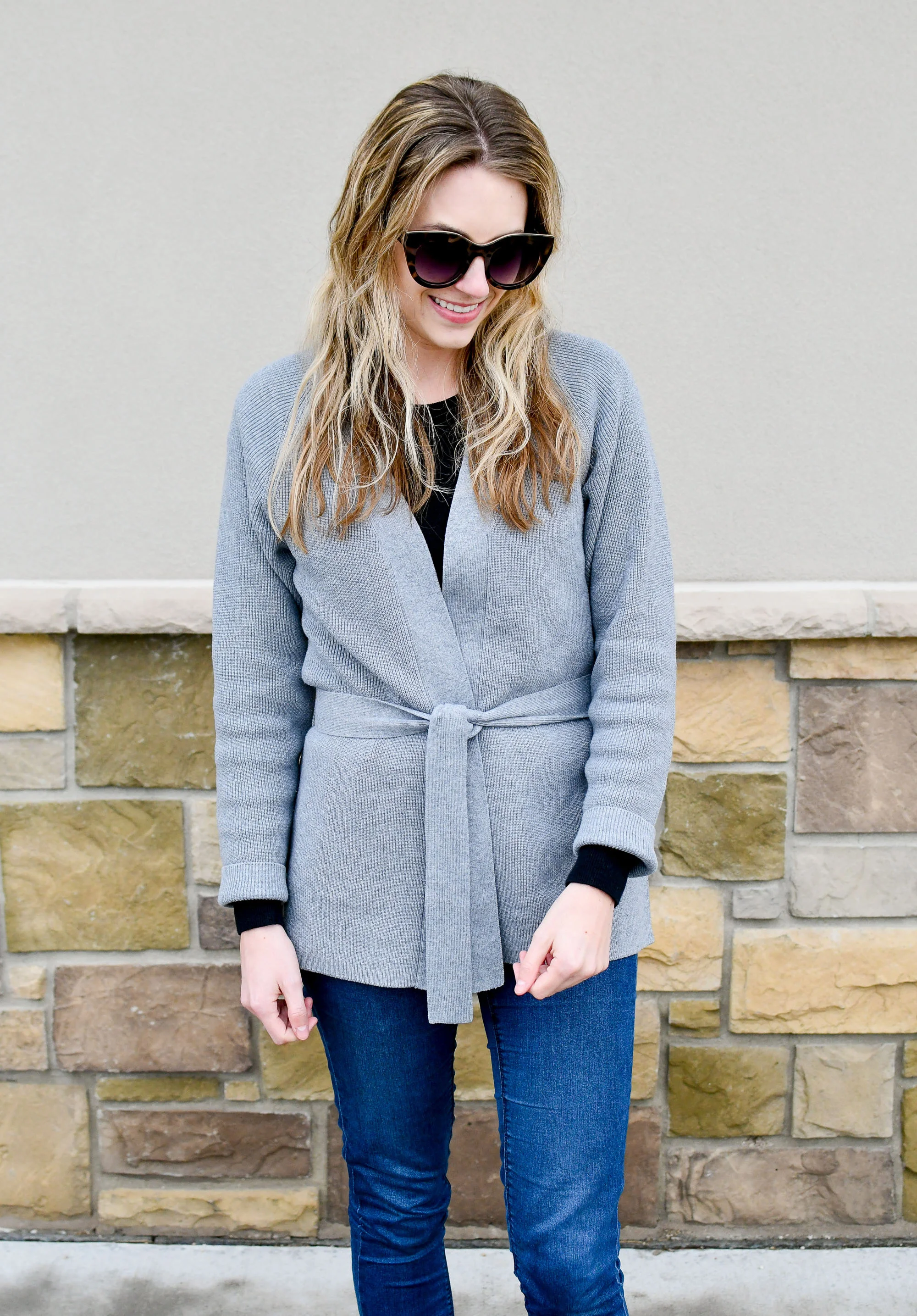Wrap cardigan